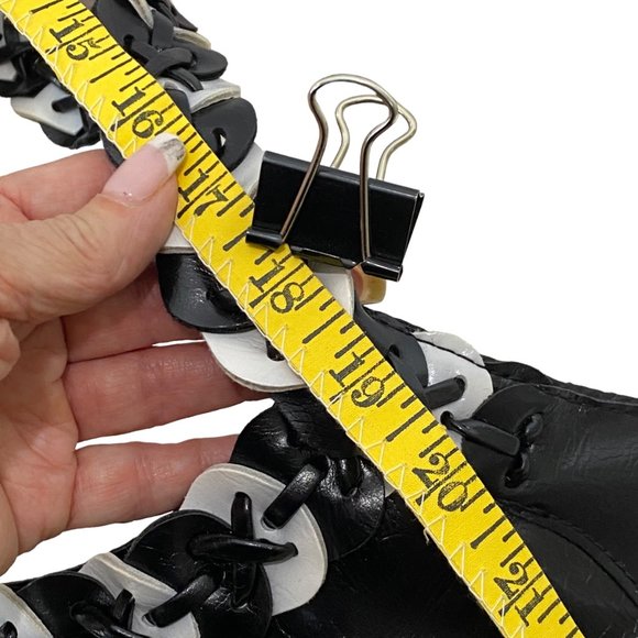 Women's Black and White Merona Double Shoulder Strap Handbag - Picture 6 of 13